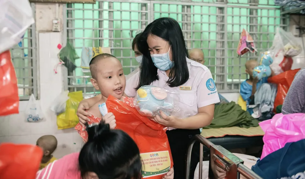 Mai Hải Yến trong chiến dịch Xuân tình nguyện 2023