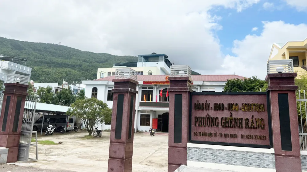 Trụ sở UBND phường Ghềnh Ráng