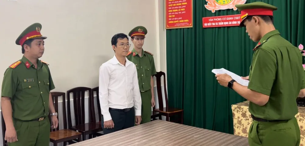 Bị can Đặng Anh Quân