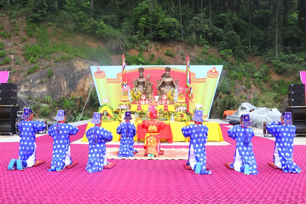 Nghi thức lễ tế dân gian Đức Thủy Tổ Kinh Dương Vương và các Vua Hùng