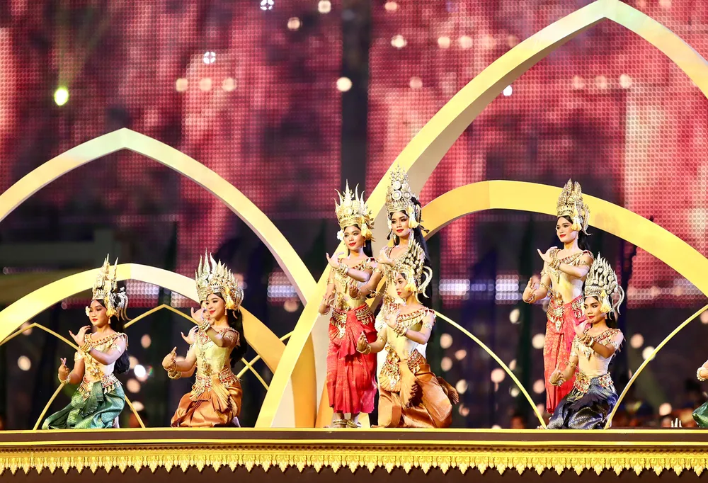 Nước chủ nhà Campuchia đã nỗ lực đem đến một kỳ đại hội đoàn kết và hữu nghị. Ảnh: DŨNG PHƯƠNG