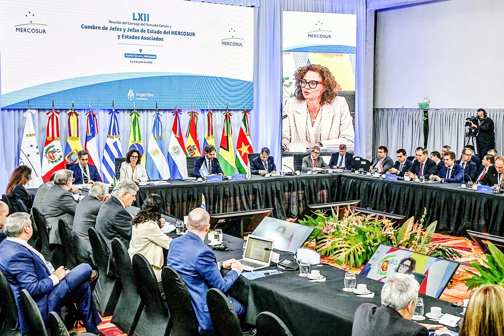 Toàn cảnh hội nghị thượng đỉnh MERCOSUR Toàn cảnh hội nghị thượng đỉnh MERCOSUR