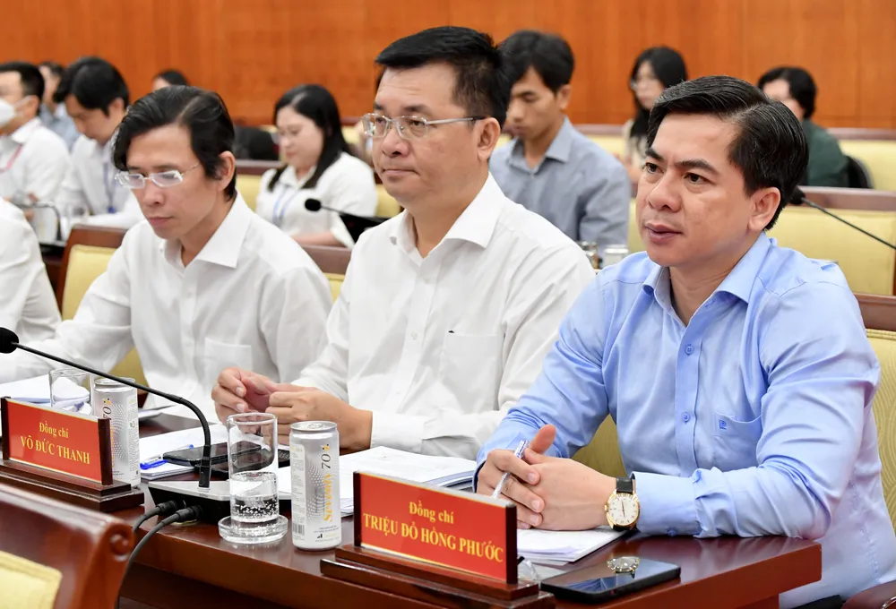 Các đại biểu dự hội nghị. Ảnh: VIỆT DŨNG Các đại biểu dự hội nghị. Ảnh: VIỆT DŨNG