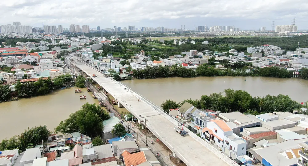 Dự án cầu Long Kiểng nối 2 xã Nhơn Đức và Phước Kiển, huyện Nhà Bè, TPHCM Dự án cầu Long Kiểng nối 2 xã Nhơn Đức và Phước Kiển, huyện Nhà Bè, TPHCM