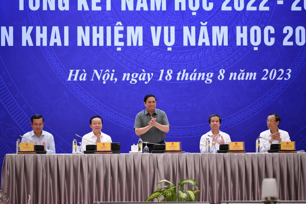 Hội nghị tổng kết năm học 2022-2023, triển khai nhiệm vụ năm học 2023-2024
