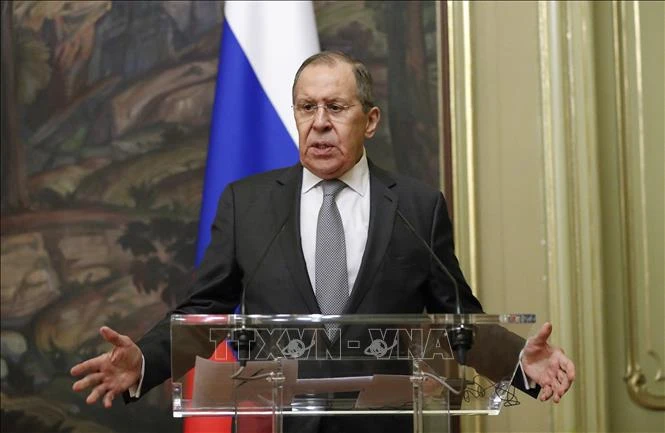 Ngoại trưởng Nga Sergei Lavrov. Ảnh: AFP/TTXVN