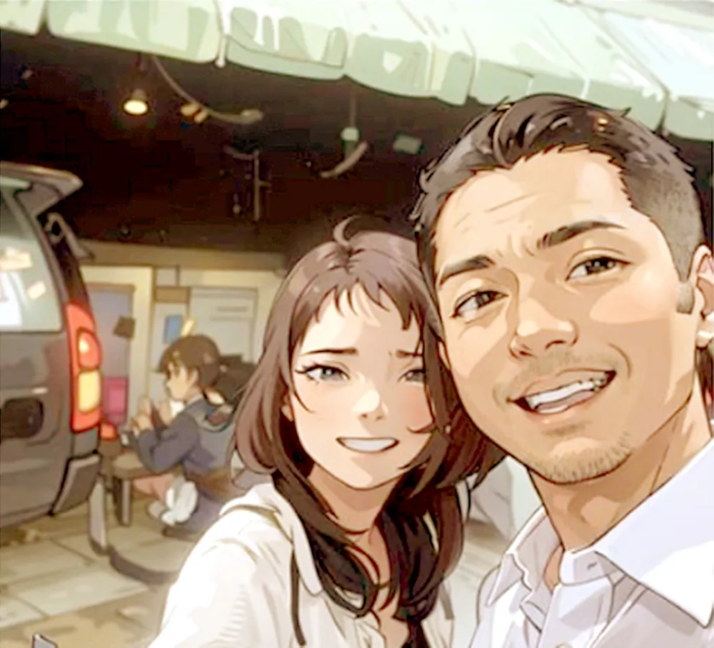 Người dùng mạng xã hội chia sẻ theo phong cách anime từ ứng dụng Loopsie