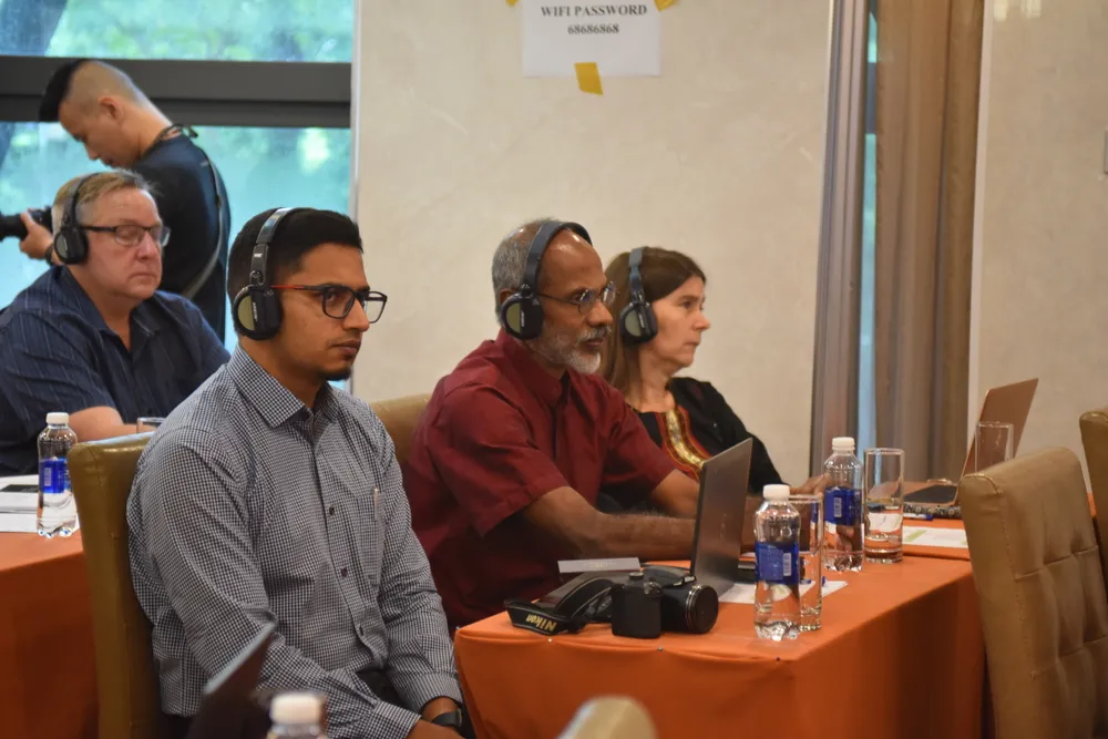 Các chuyên gia nước ngoài tham dự hội thảo Các chuyên gia nước ngoài tham dự hội thảo