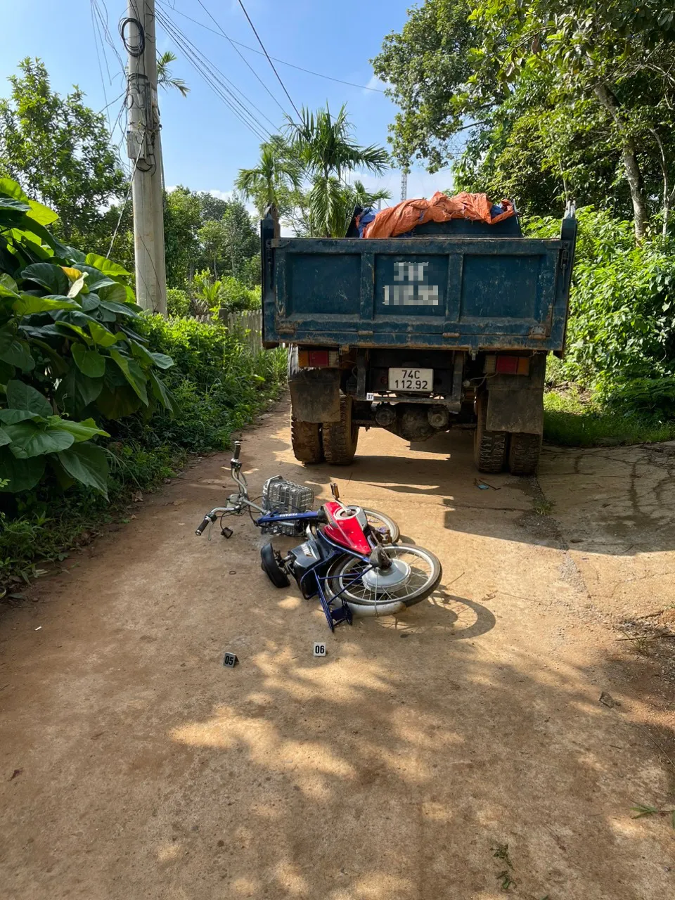 Hiện trường vụ tai nạn Hiện trường vụ tai nạn