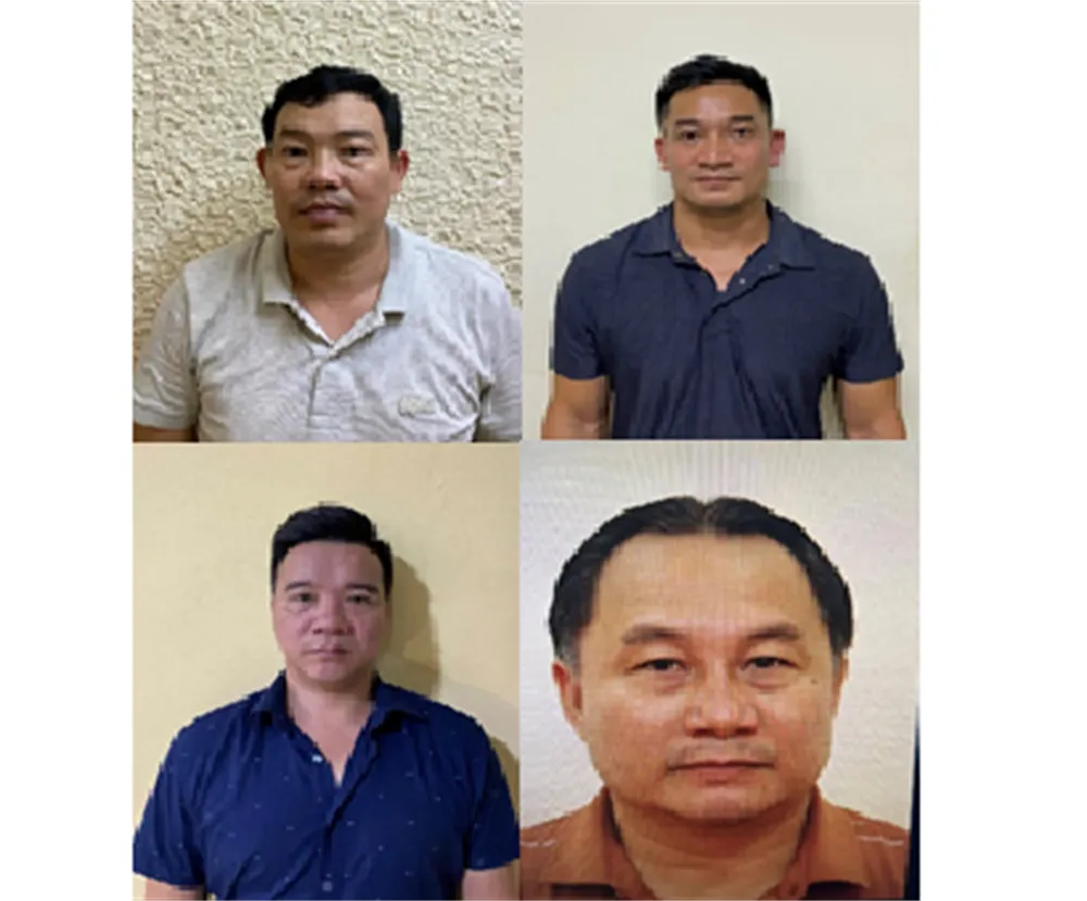 Các đối tượng trong nhóm cho vay lãi nặng