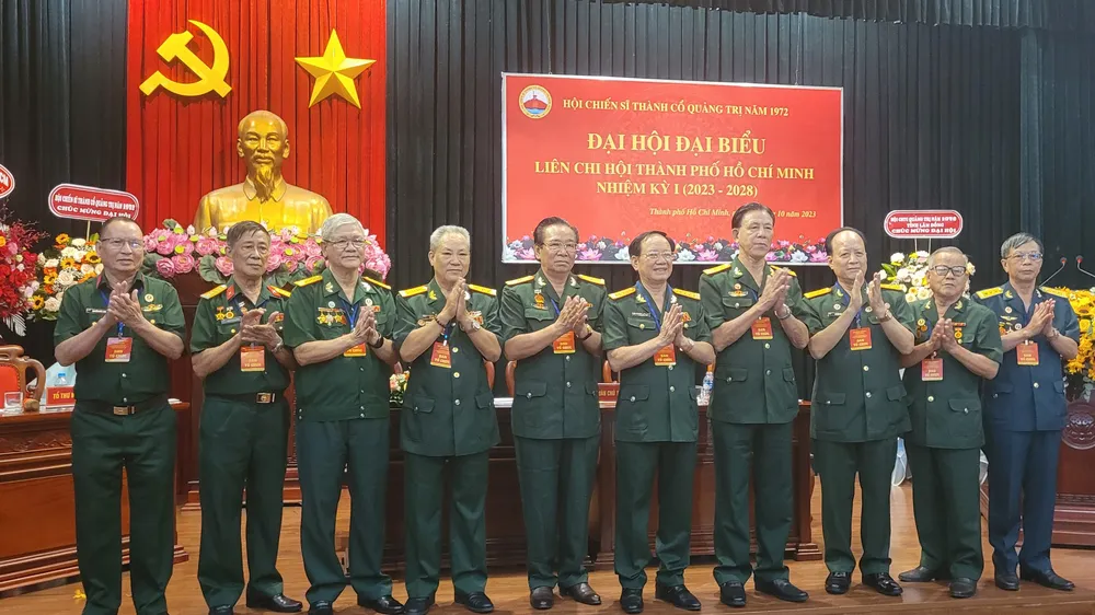 Ra mắt Ban chấp hành LCH Thành cổ Quảng Trị năm 1972 nhiệm kỳ 2023 - 2028 Ra mắt Ban chấp hành LCH Thành cổ Quảng Trị năm 1972 nhiệm kỳ 2023 - 2028