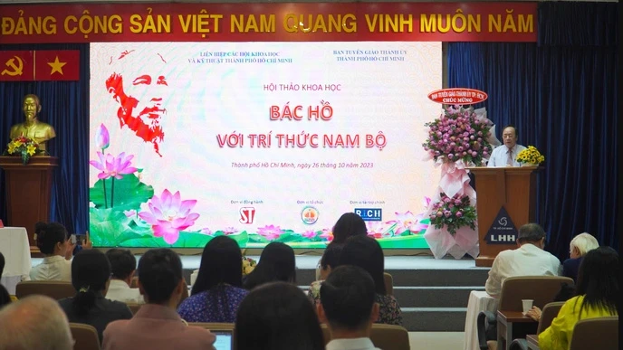 Quang cảnh hội thảo. Ảnh: Báo NLĐ