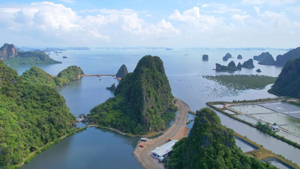 Dự án Khu đô thị 10B, được UBND tỉnh Quảng Ninh phê duyệt năm 2021. Hiện dự án đang được triển khai thực hiện. Ảnh: Báo Tiền Phong