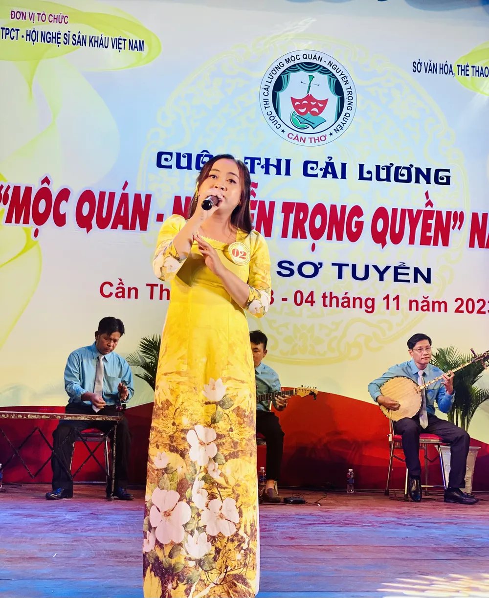 Một thí sinh đến từ An Giang tham gia vòng sơ tuyển Một thí sinh đến từ An Giang tham gia vòng sơ tuyển