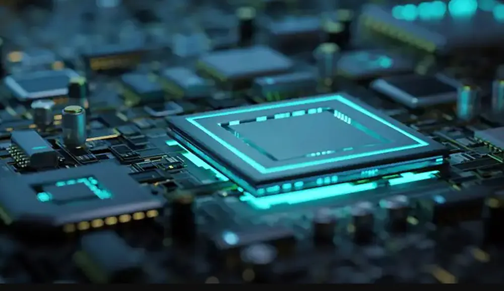 Ảnh minh họa chip ứng dụng công nghệ quang học. Ảnh: GETTY IMAGES