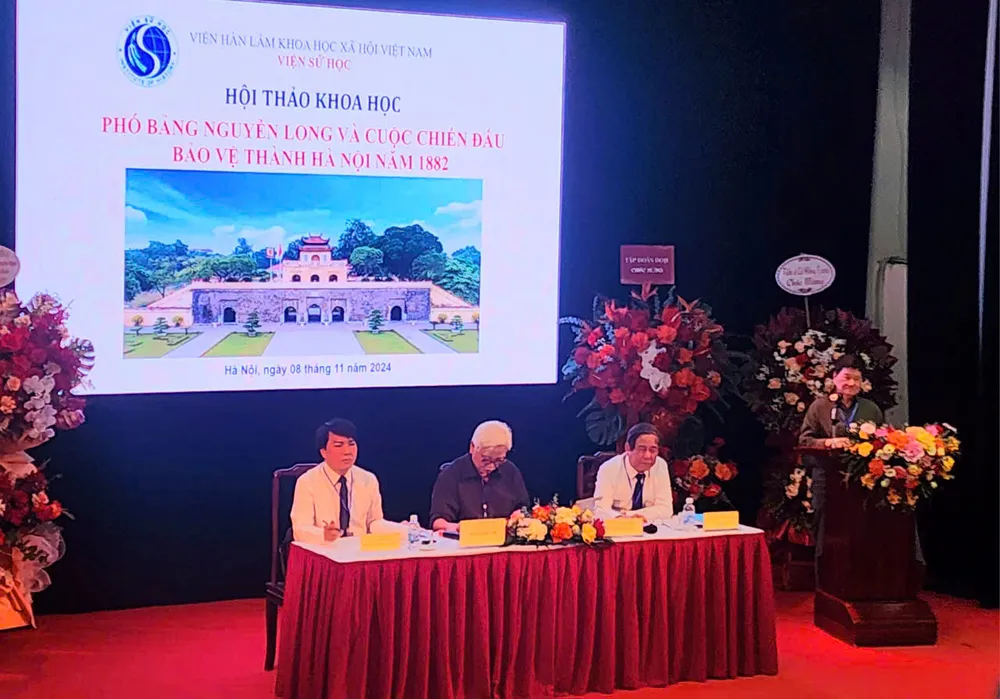 Hội thảo Phó bảng Nguyễn Long và cuộc chiến đấu bảo vệ thành Hà Nội 1882 48f9246ba7d41f8a46c5-2554.jpg