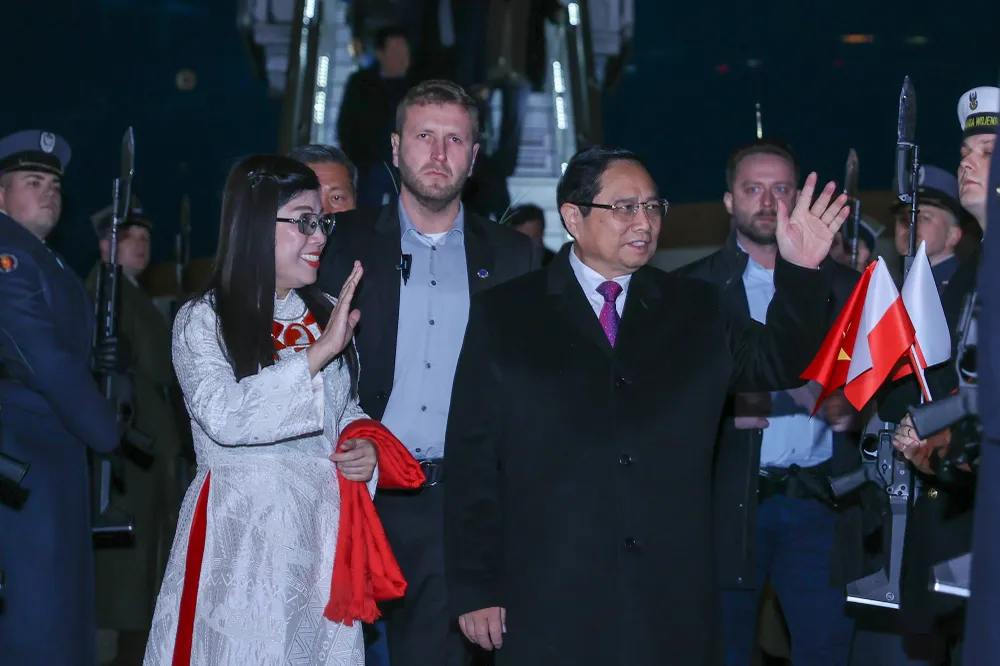 Chuyến thăm của Thủ tướng Phạm Minh Chính tới Ba Lan lần này nhằm tạo đột phá, nâng tầm quan hệ với hai nước, qua đó đẩy mạnh và làm sâu sắc hơn quan hệ với khu vực Trung Đông Âu. Ảnh: VGP img5824-1736975133438696614408.jpg