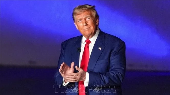 Tổng thống đắc cử Mỹ Donald Trump. Ảnh: THX/TTXVN