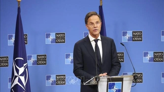 Tổng Thư ký NATO Mark Rutte. Ảnh: Kyodo/TTXVN