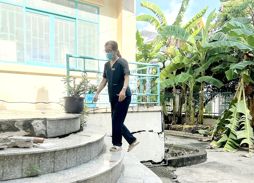 Cơ sở vật chất của Trạm y tế phường An Lạc, quận Bình Tân (TPHCM) xuống cấp nghiêm trọng O4c.jpg
