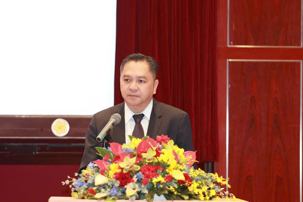 Ông Phạm Huy Bình, Chủ tịch Saigontourist Group, Trưởng ban chỉ đạo Lễ hội phát biểu khai mạc z6704771154628_0dbbcec1c53e587cb90ebff629136c42.jpg