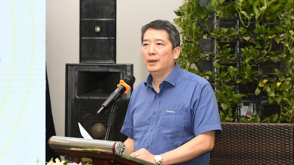 Thứ trưởng Bộ Tài chính Cao Anh Tuấn phát biểu tại hội thảo TT Cao Anh Tuan 1.JPG