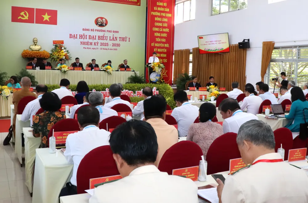 Đại hội đại biểu Đảng bộ phường Phú Định lần thứ I, nhiệm kỳ 2025-2030 img-3980-2895-483.jpg