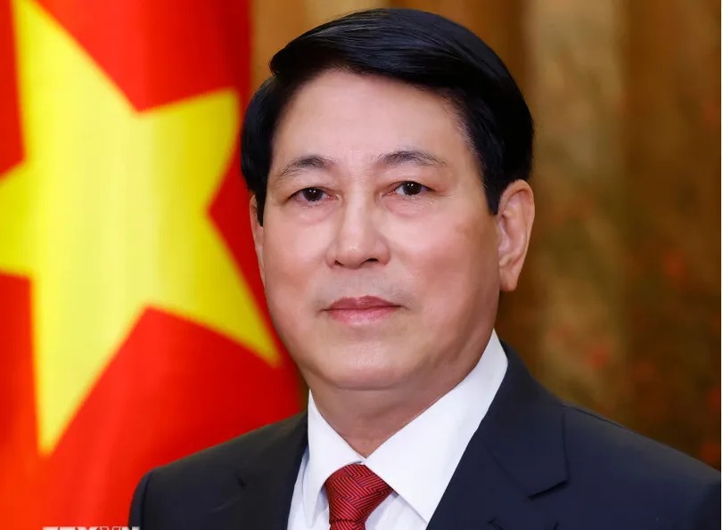 Chủ tịch nước Lương Cường. Ảnh: TTXVN 1.jpg