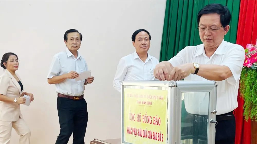 Gia Lai ủng hộ 6 tỷ đồng giúp các tỉnh khắc phục hậu quả bão số 10
