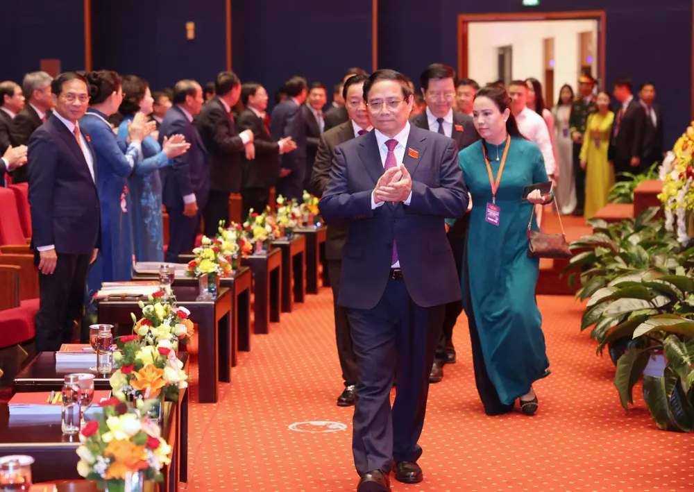 Thủ tướng Phạm Minh Chính, Ủy viên Bộ Chính trị, Bí thư Đảng ủy Chính phủ. Ảnh: VIẾT CHUNG 2-4240-1504.jpg