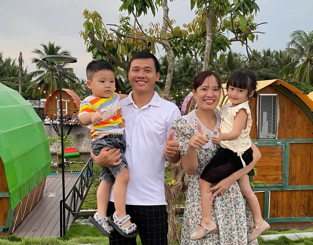 Thuận vợ thuận chồng giúp gia đình nhỏ vượt qua những khó khăn trong cuộc sống. Ảnh: THU HƯỜNG CN4 mai am.jpg