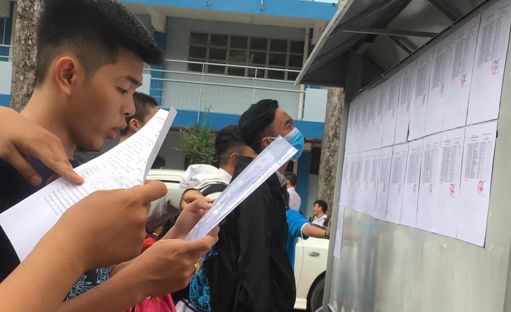 TPHCM: Thí sinh hoàn tất việc chỉnh sửa thông tin cá nhân ảnh 1