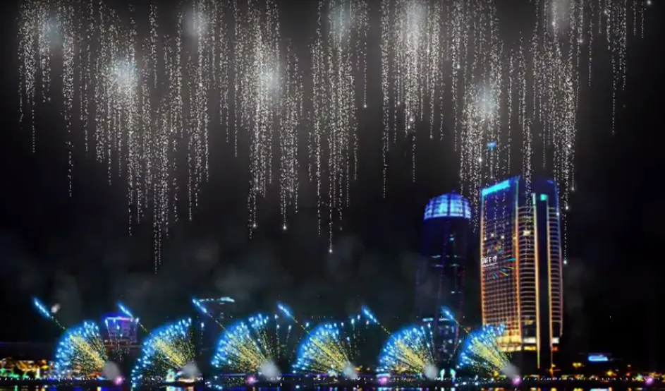 Pháo hoa máy tính DIFF 2017- ngoạn mục không kém trên sân khấu ảnh 3