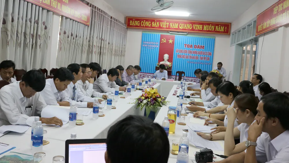 Xây dựng vườn tượng những người có công trong việc bảo tồn Khu đền – tháp Mỹ Sơn ảnh 1 Xây dựng vườn tượng những người có công trong việc bảo tồn Khu đền – tháp Mỹ Sơn ảnh 1