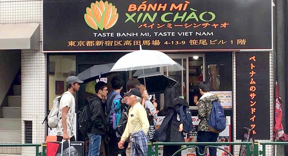 Cửa hàng bánh mì Xin Chào