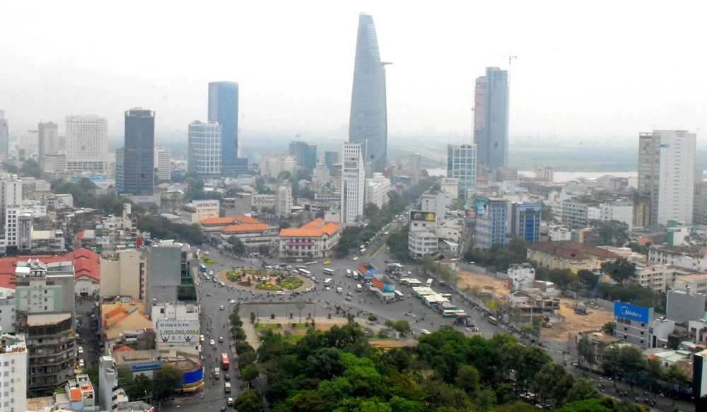 Một góc TPHCM văn minh, hiện đại. Ảnh: Cao Thăng