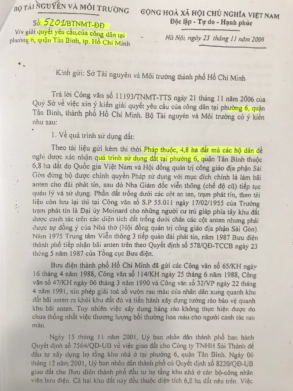 Nguồn gốc, pháp lý khu đất vườn rau tại Tân Bình ảnh 2 Nguồn gốc, pháp lý khu đất vườn rau tại Tân Bình ảnh 2