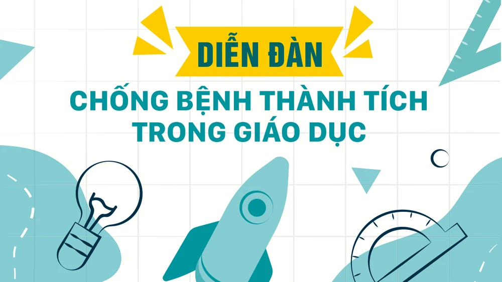 Báo SGGP Online mở diễn đàn: Chống bệnh thành tích trong giáo dục