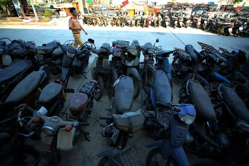[ẢNH] Ngỡ ngàng một vạn xe máy không ai nhận ở TP.HCM chờ bán sắt vụn - ảnh 7