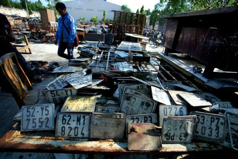 [ẢNH] Ngỡ ngàng một vạn xe máy không ai nhận ở TP.HCM chờ bán sắt vụn - ảnh 10