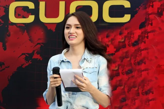 Hương Giang lấy danh dự, sự sống thề với nghệ sĩ Trung Dân 