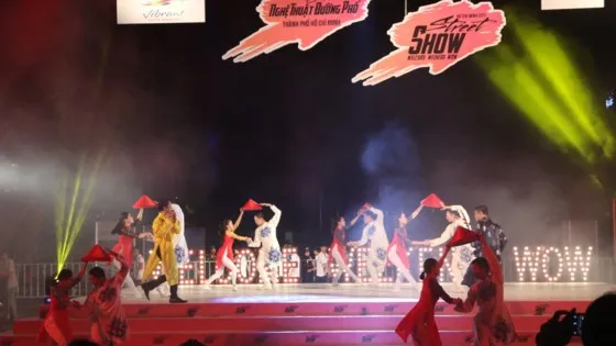 Khai mạc Chương trình Nghệ thuật đường phố TPHCM ảnh 1