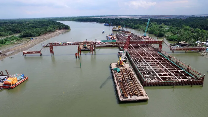 Cận cảnh đại công trường chống ngập 10.000 tỉ đồng ảnh 12 Cận cảnh đại công trường chống ngập 10.000 tỉ ở TP.HCM đang thành hình - ảnh 14