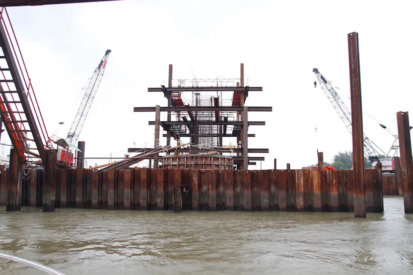 Cận cảnh đại công trường chống ngập 10.000 tỉ đồng ảnh 8 Cận cảnh đại công trường chống ngập 10.000 tỉ ở TP.HCM đang thành hình - ảnh 9