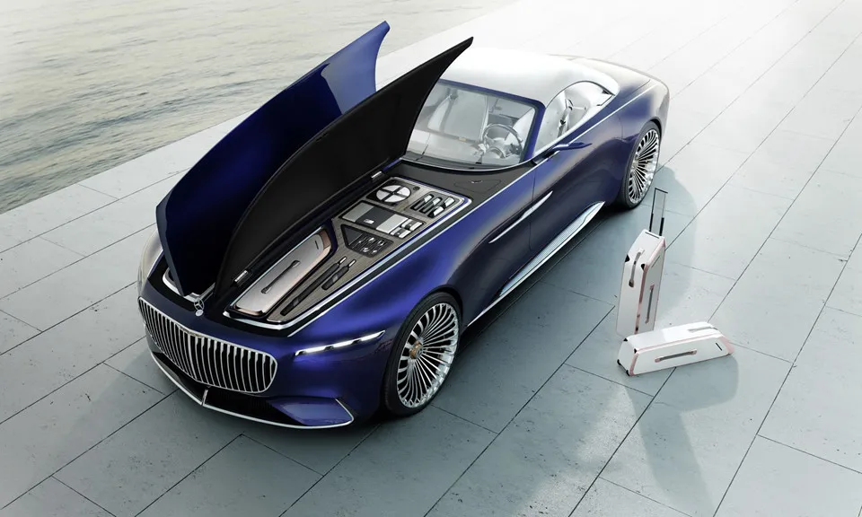 Maybach 6 Cabriolet concept - xe mui tran hang sang moi cua Mercedes hinh anh 2