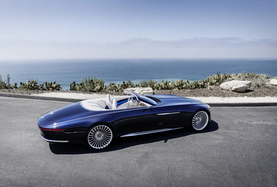 Maybach 6 Cabriolet concept - xe mui tran hang sang moi cua Mercedes hinh anh 6