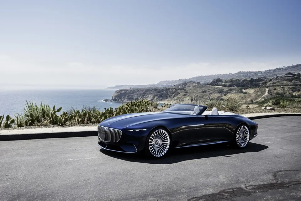 Maybach 6 Cabriolet concept - xe mui tran hang sang moi cua Mercedes hinh anh 7