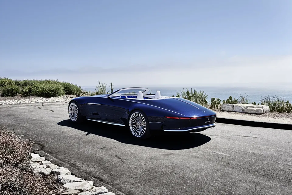 Maybach 6 Cabriolet concept - xe mui tran hang sang moi cua Mercedes hinh anh 3