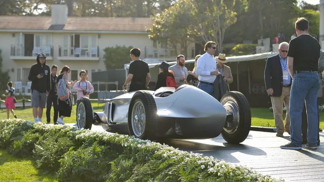 Ngắm xe tân cổ giao duyên Infiniti Prototype 9 bằng xương, bằng thịt - Ảnh 2. Ngắm xe tân cổ giao duyên Infiniti Prototype 9 bằng xương, bằng thịt - Ảnh 2.