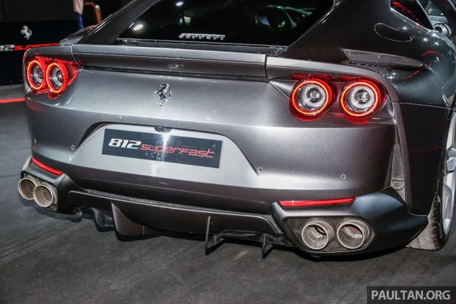 Siêu xe Ferrari 812 Superfast chính thức trình làng tại Đông Nam Á với giá chưa thuế 8,38 tỷ Đồng - Ảnh 8. Siêu xe Ferrari 812 Superfast chính thức trình làng tại Đông Nam Á với giá chưa thuế 8,38 tỷ Đồng - Ảnh 8.